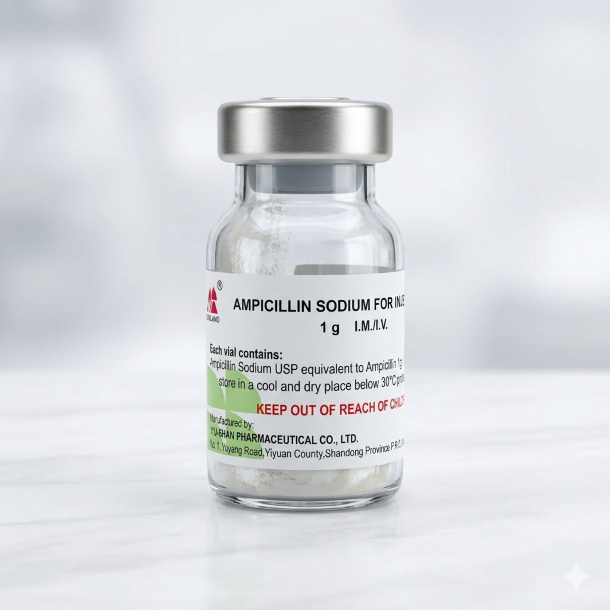 Ampicillin Sodium For Injection 1 g