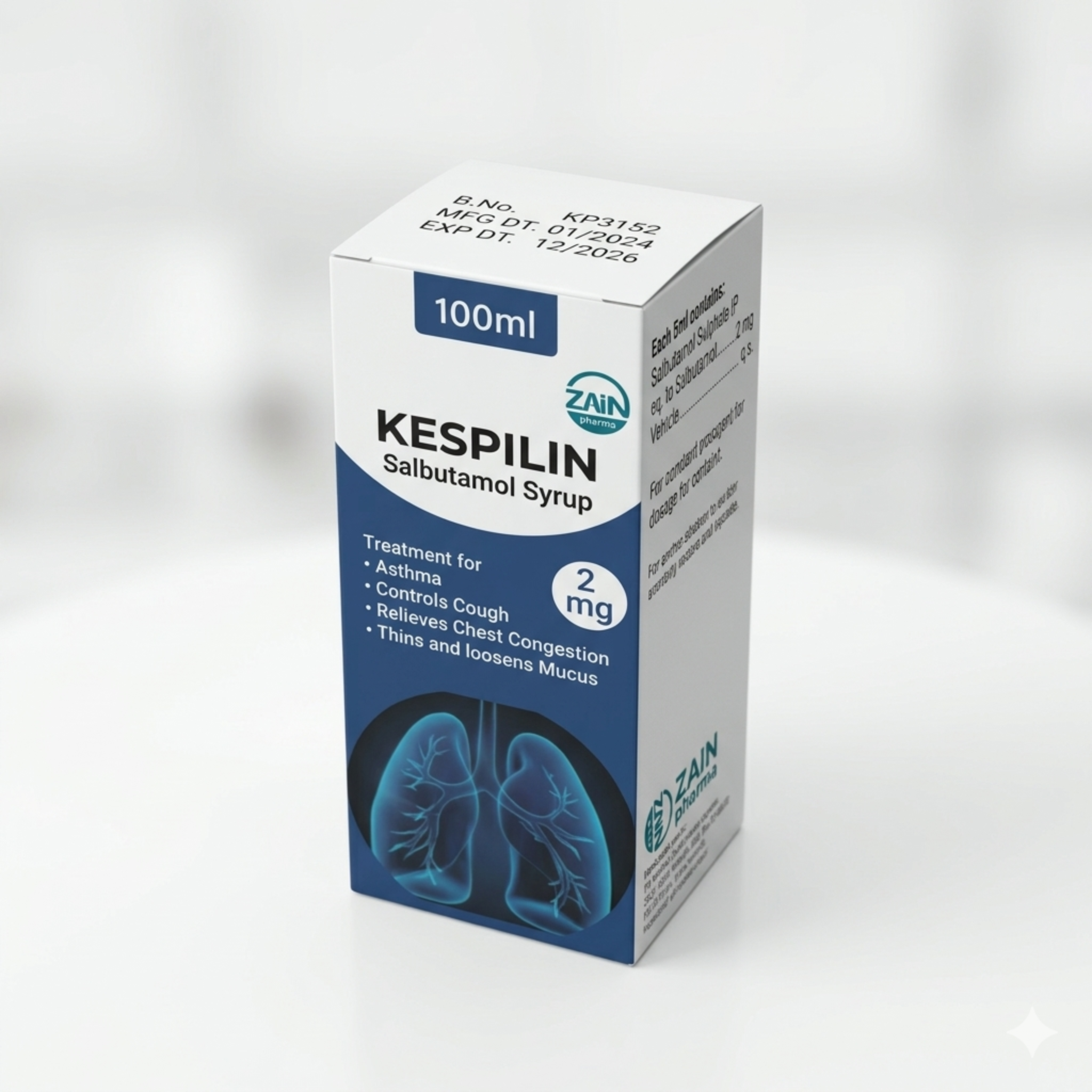 KESPILIN (Salbutamol Syrup)