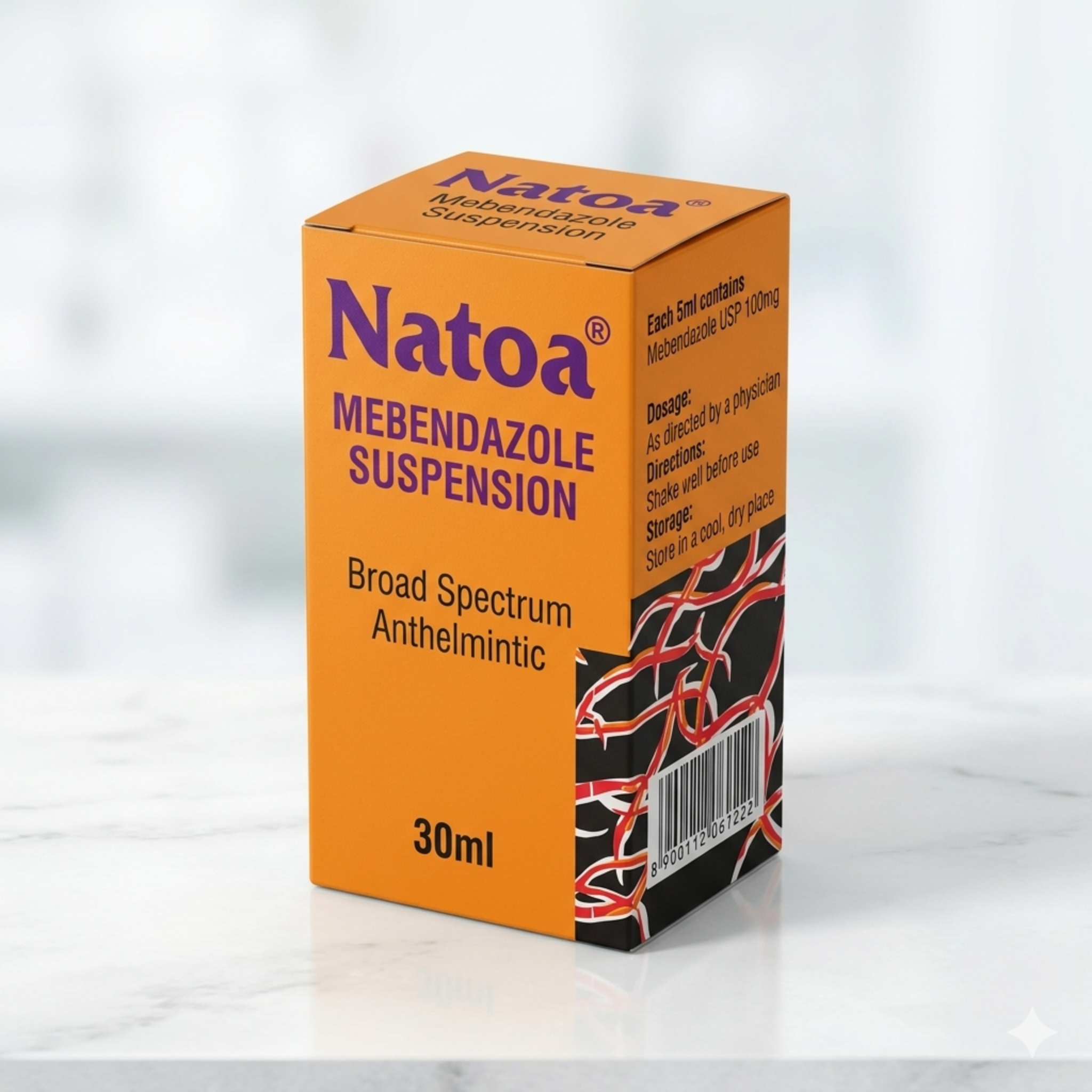 Natoa (Mebendazole Suspension)
