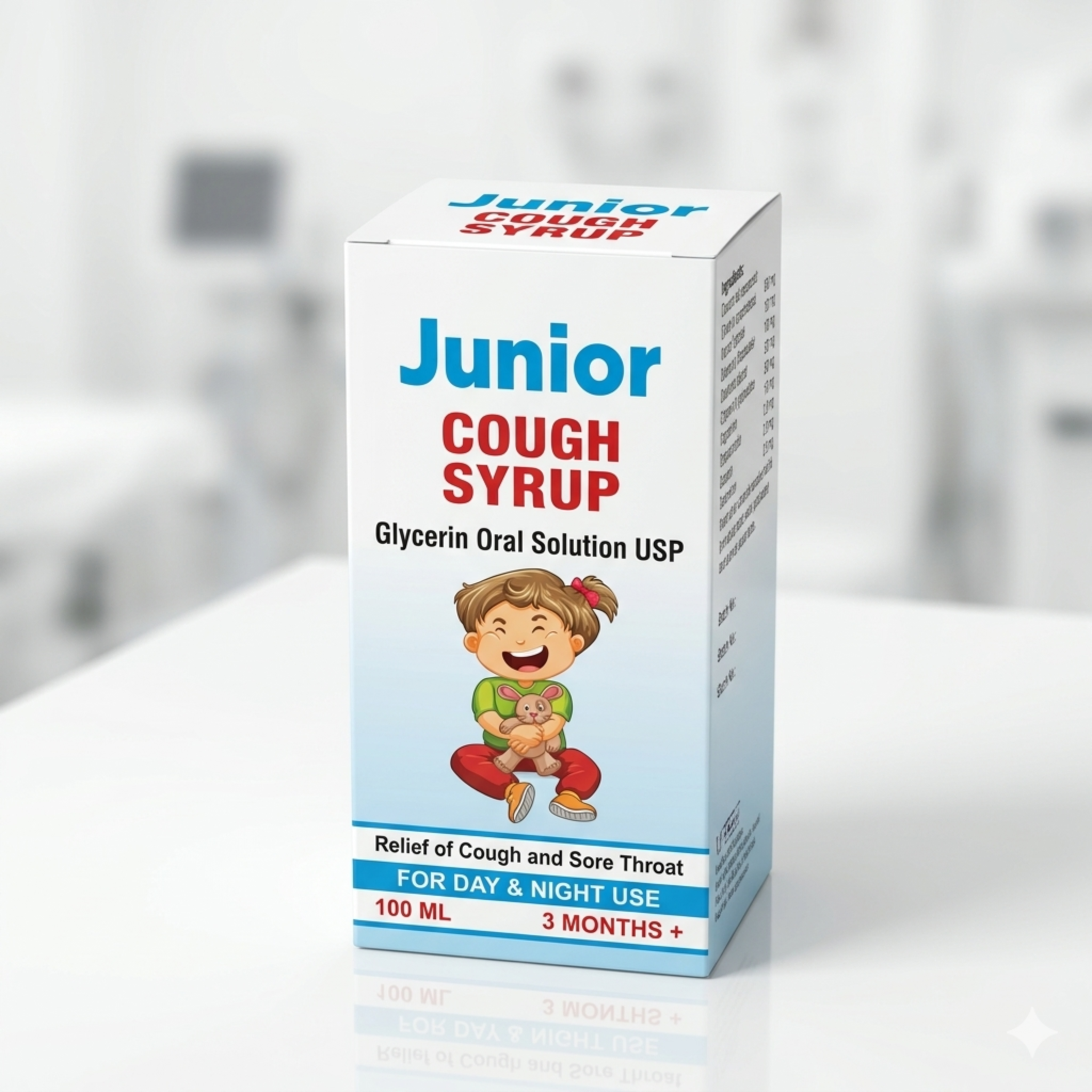 Junior Cough Syrup (Glycerin Oral Solution USP)