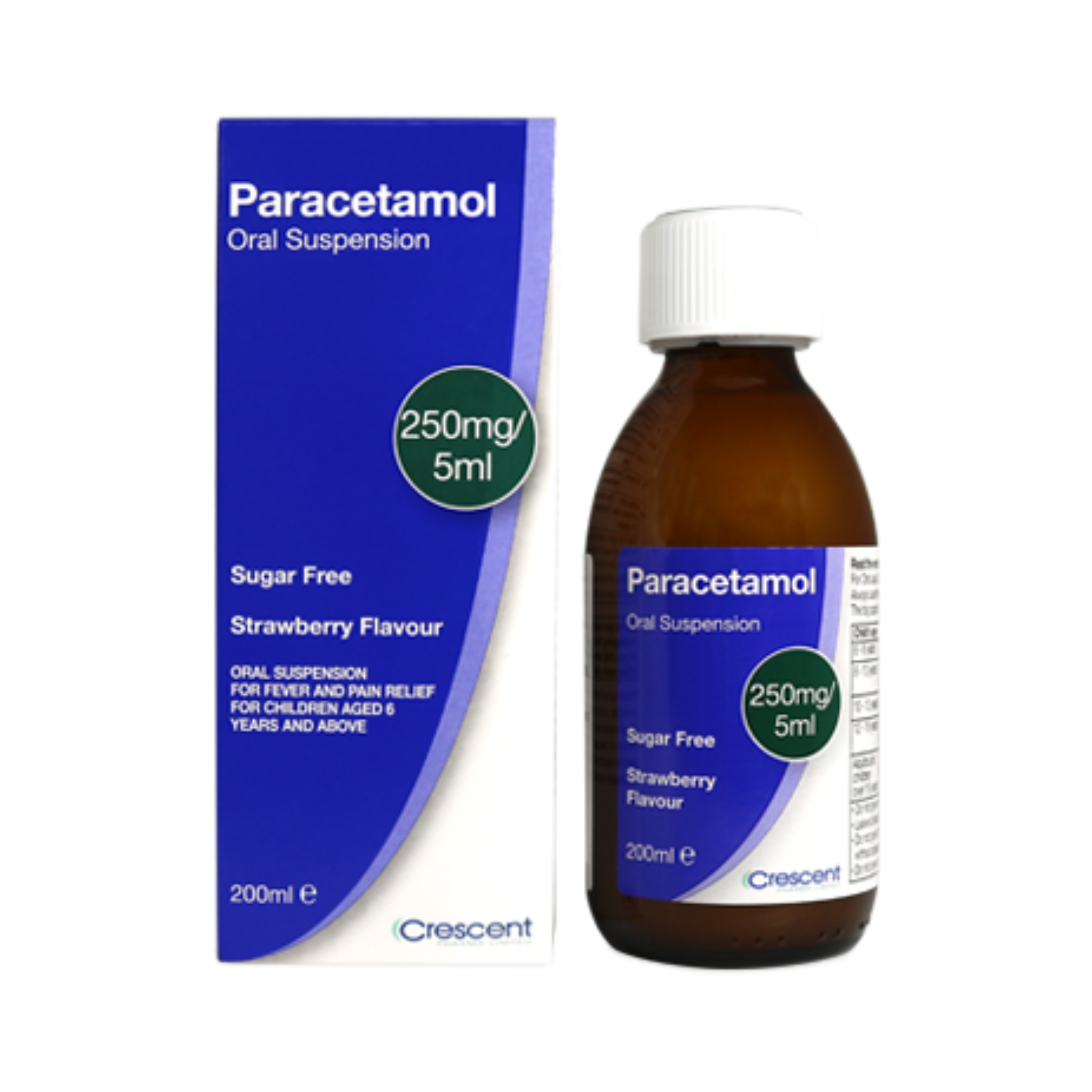 Paracetamol Oral Suspension (250mg)