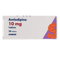 Amlodipine 10 mg.