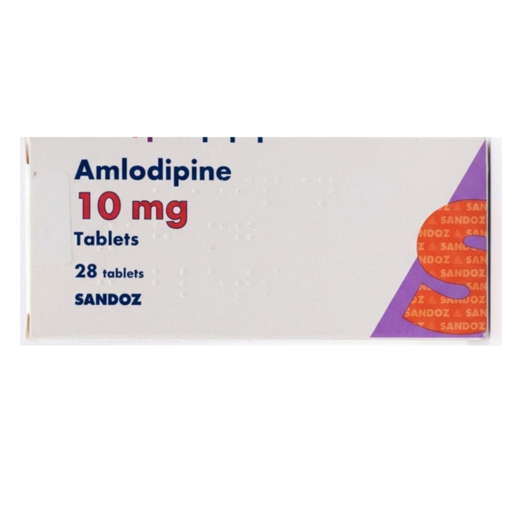 Amlodipine 10 mg.