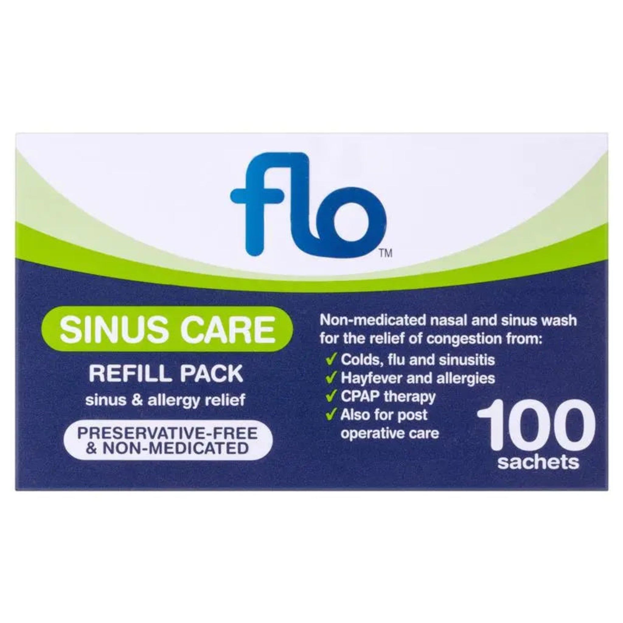 FLO Sinus Care Refill Sachets 100