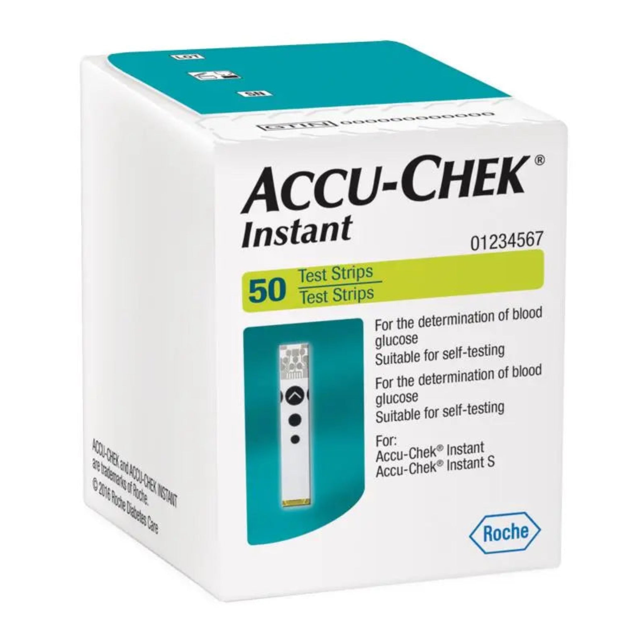 Accu Chek Instant 50CT 50 Blood Glucose Test Strips