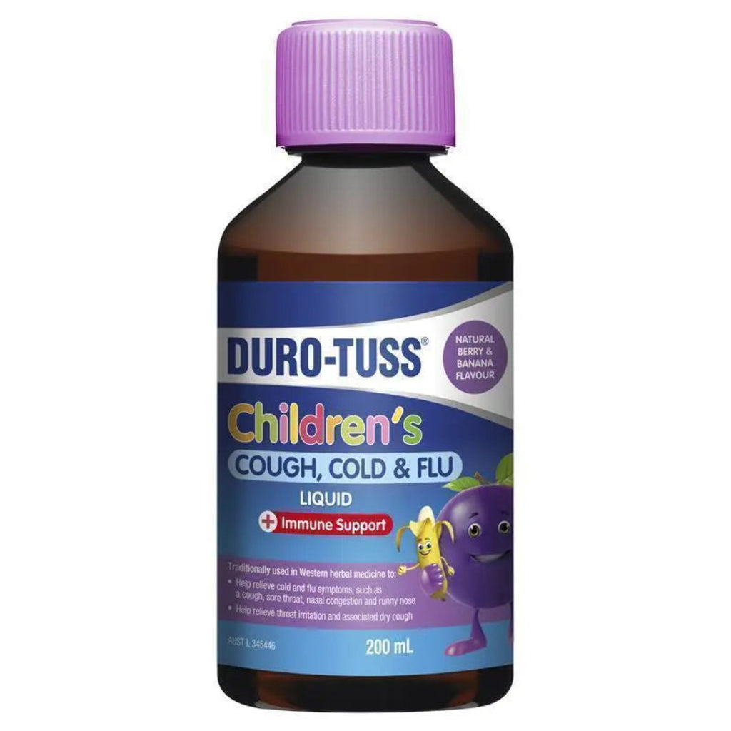 Daawada hargabka iyo qufaca ee caruurta 200ml