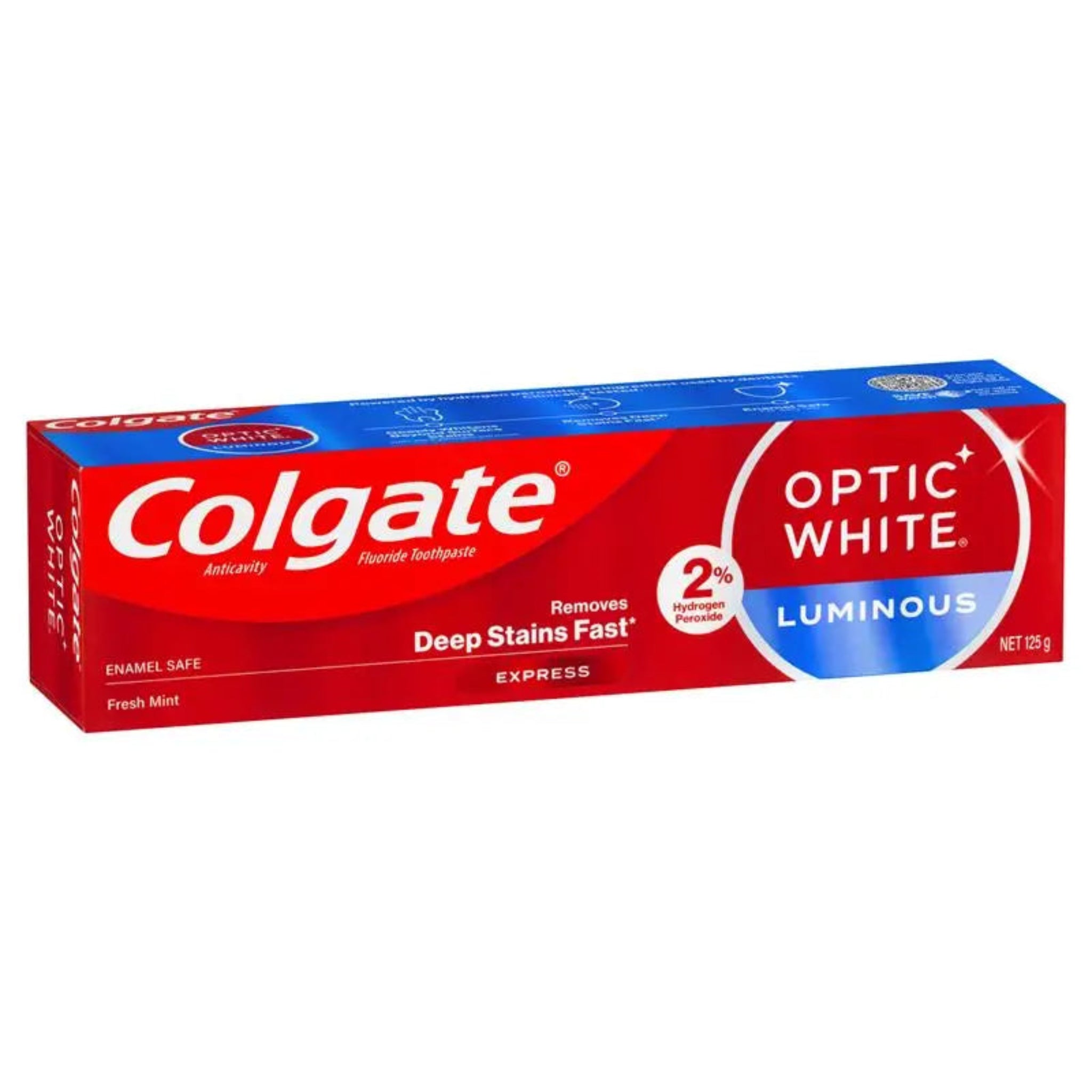 Colgate Toothpaste Optic White Lumionus Express Teeth Whitening