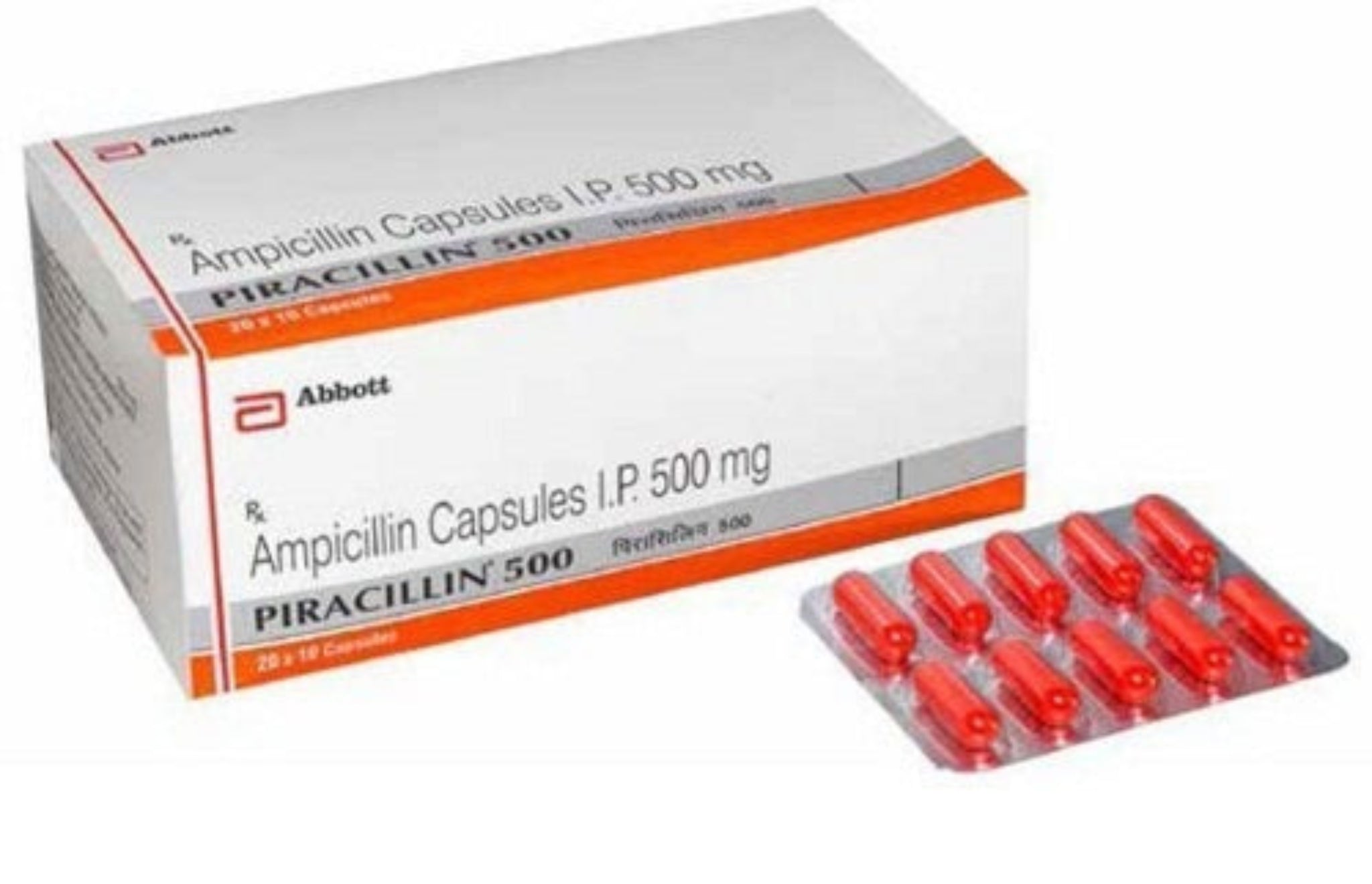 Ampicillin Capsules I.P. 500 mg