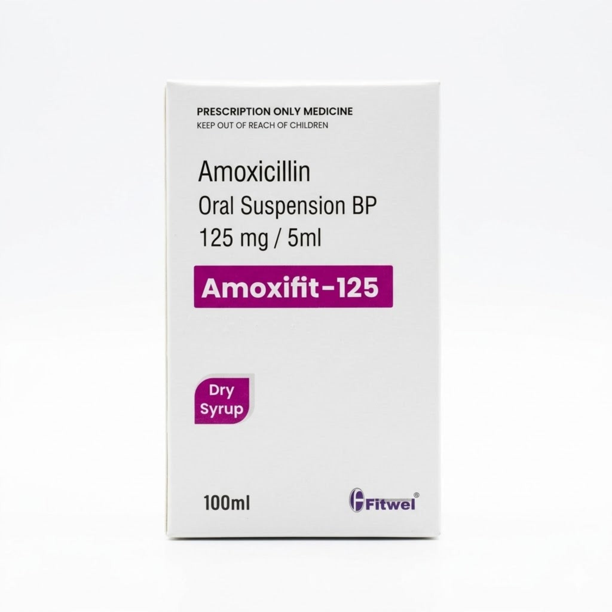 Amoxifit-125 (Amoxicillin Oral Suspension BP)